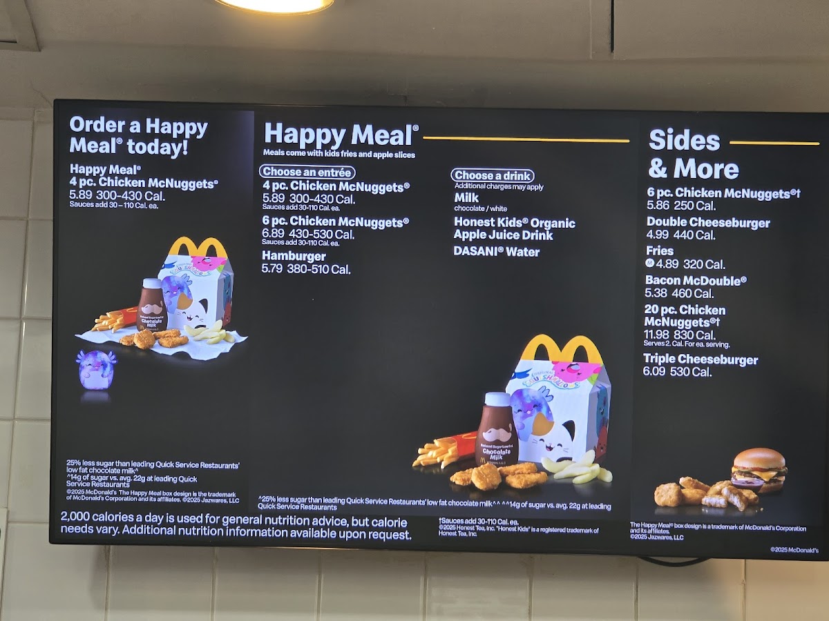 McDonald's Photo Menu 1