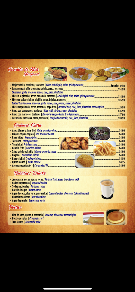 Mi Tierra Latina Photo Menu 6