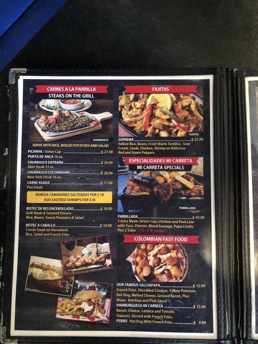 Mi Carreta Restaurant & Bakery Photo Menu 4