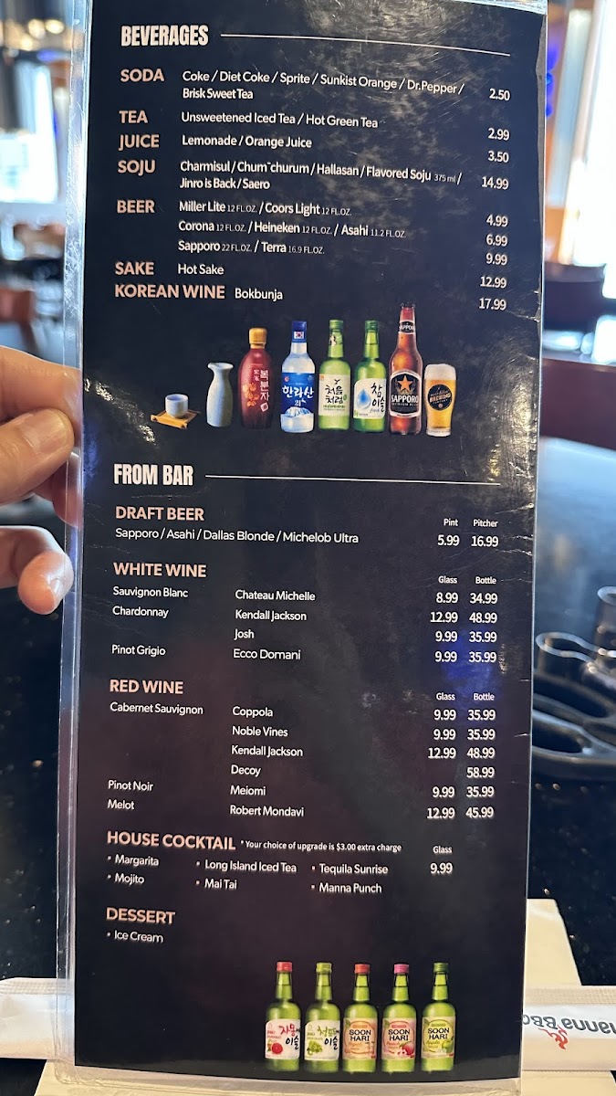 Manna Korean BBQ & Shabu (Hot Pot) Photo Menu 9