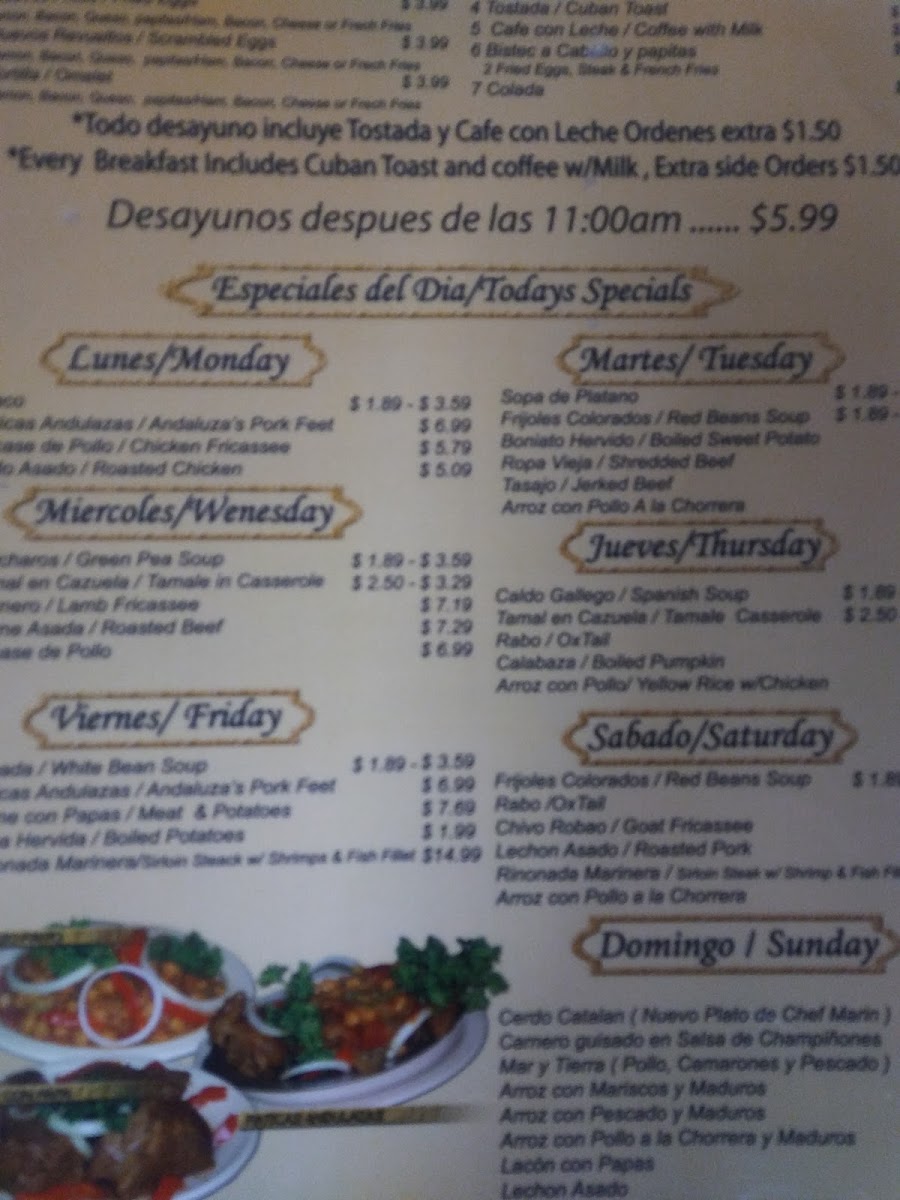 Casa Marin Restaurant Photo Menu 10