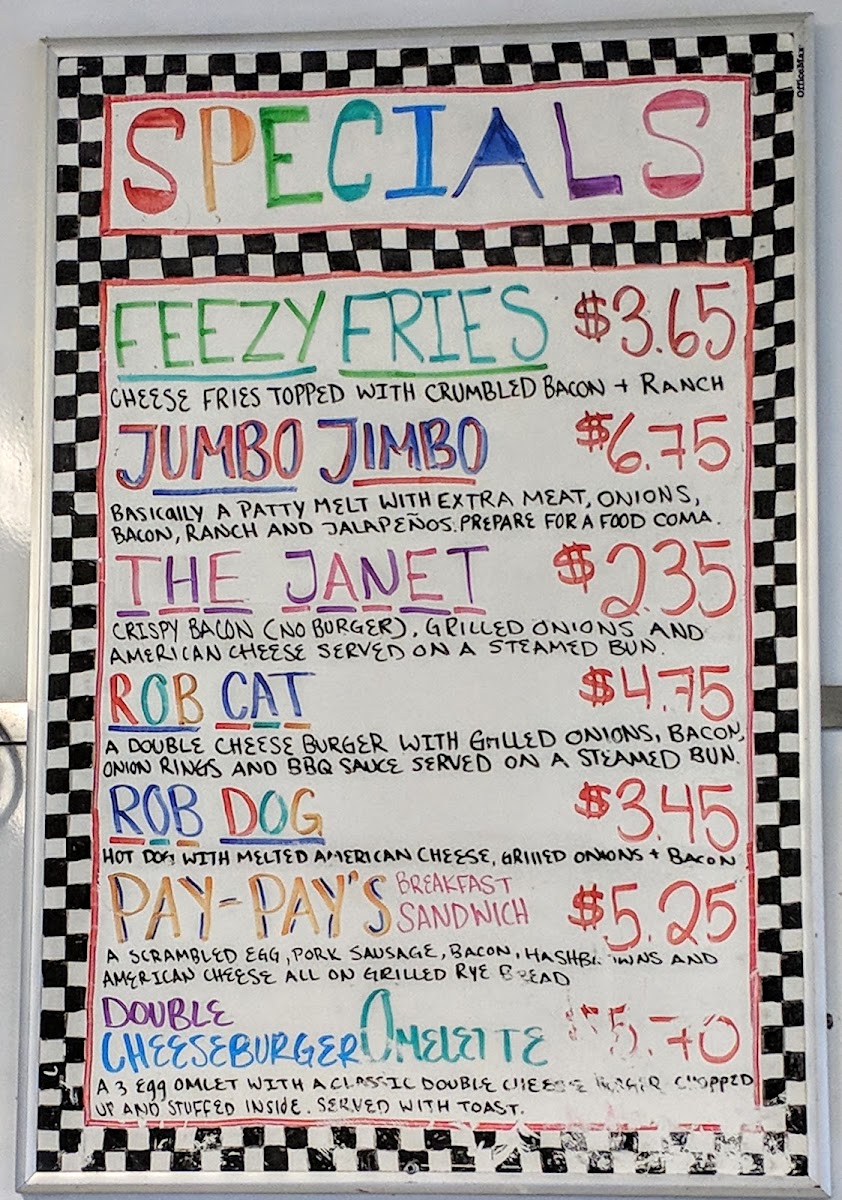 Hunter House Hamburgers Photo Menu 6