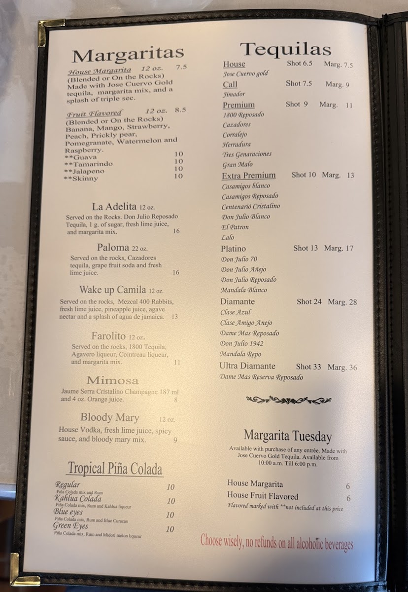 El Farolito Mexican Restaurant Photo Menu 7