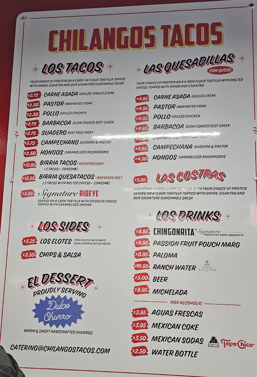 Chilangos Tacos Photo Menu 7