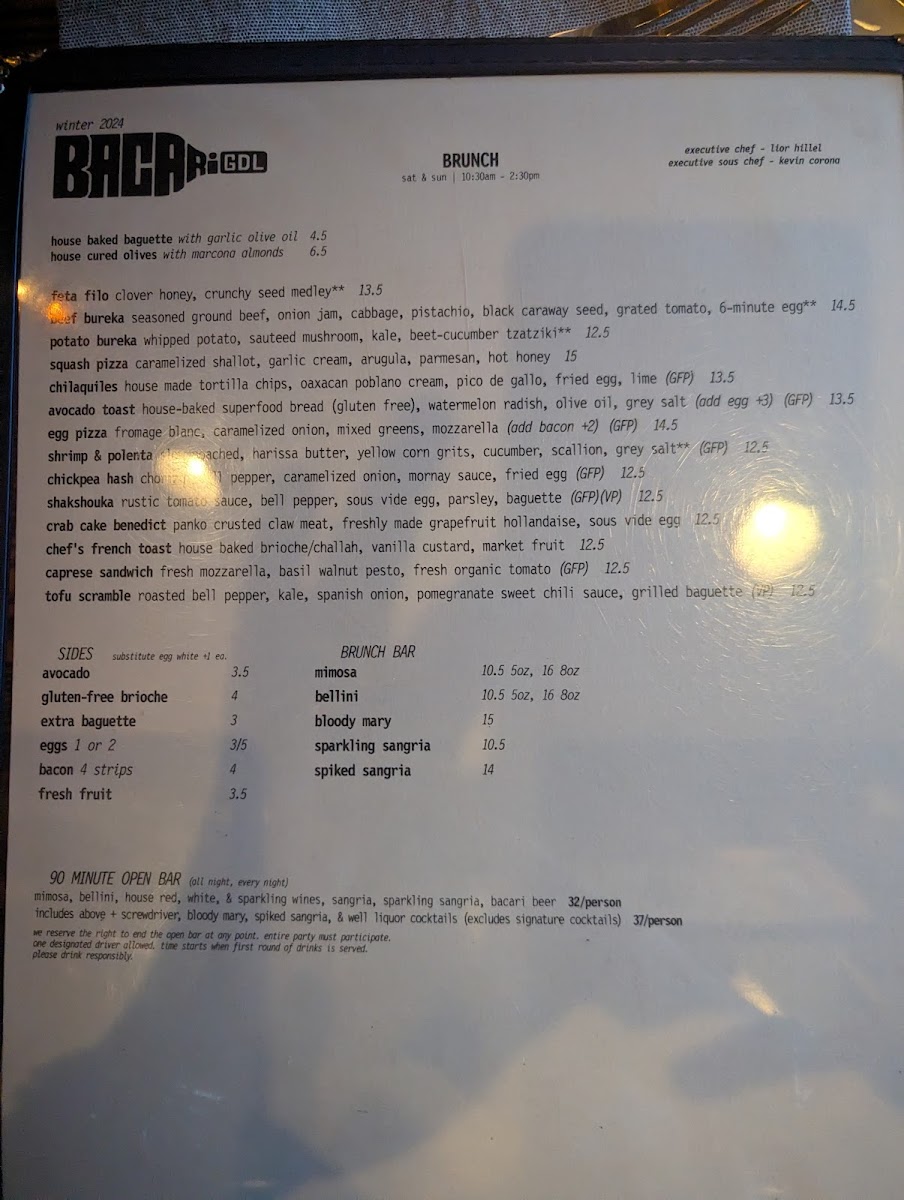 Bacari GDL Photo Menu 8