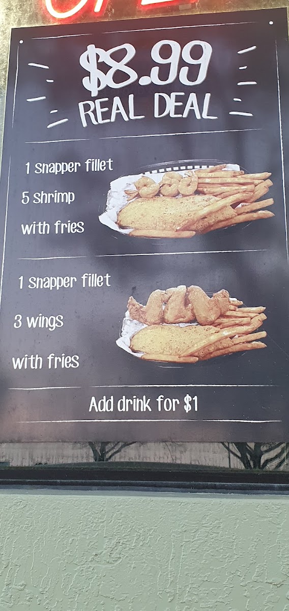 Snappers Fish And Chicken Photo Menu 8