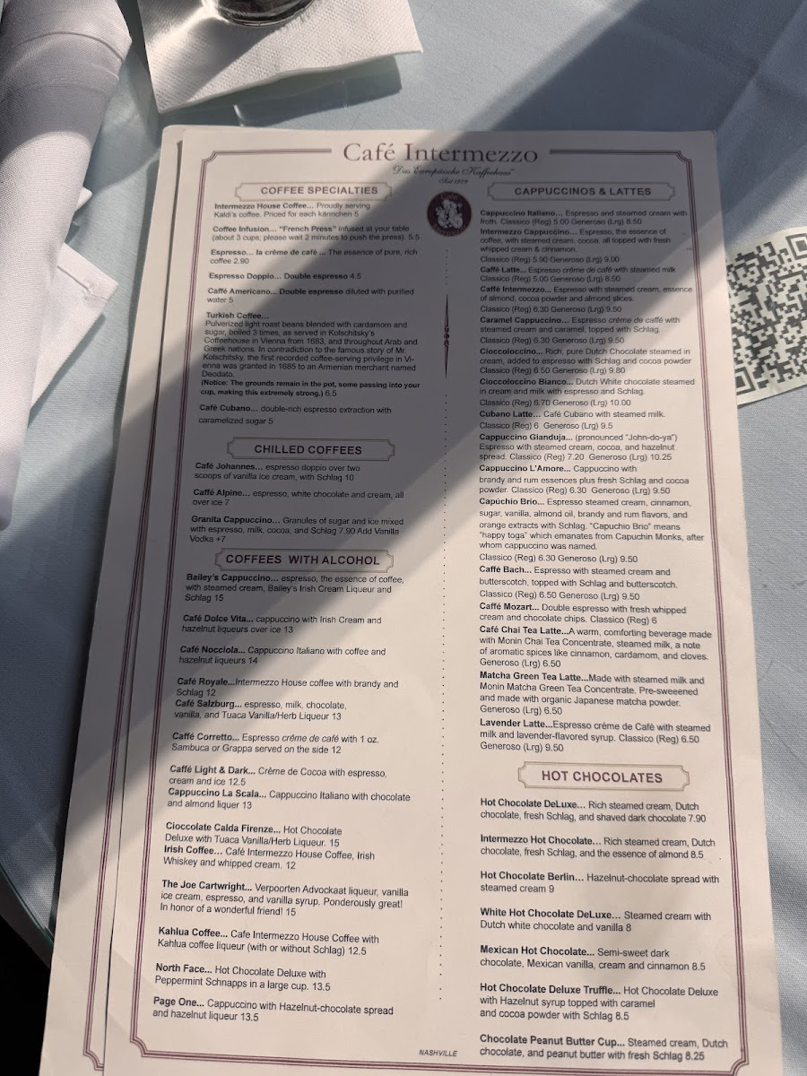 Café Intermezzo - Nashville Photo Menu 9