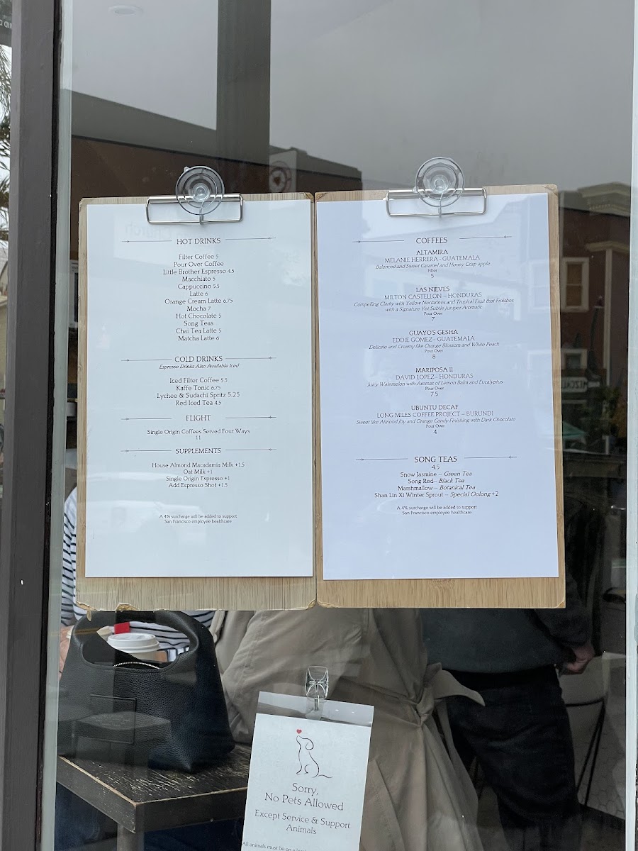 Saint Frank Coffee Photo Menu 7