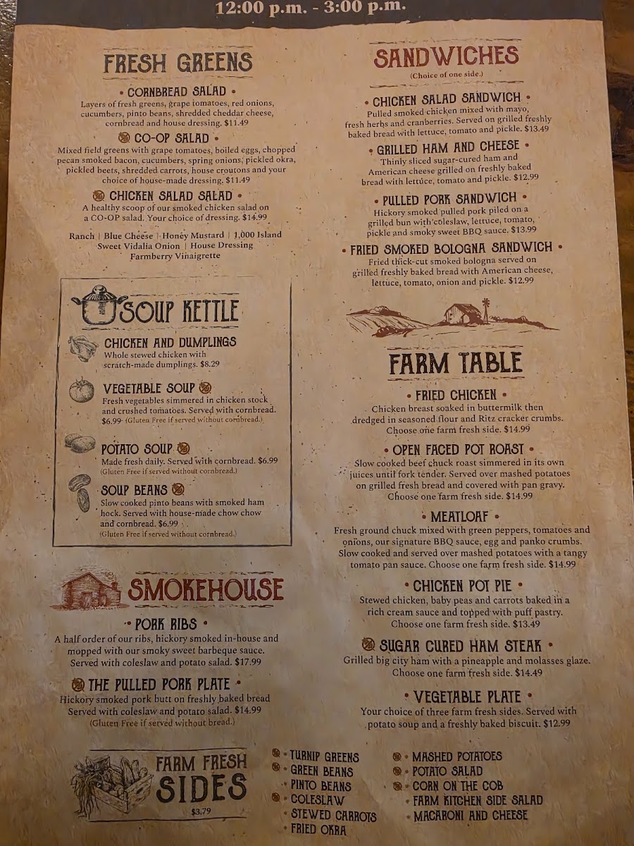 Five Oaks Farm Kitchen Photo Menu 6