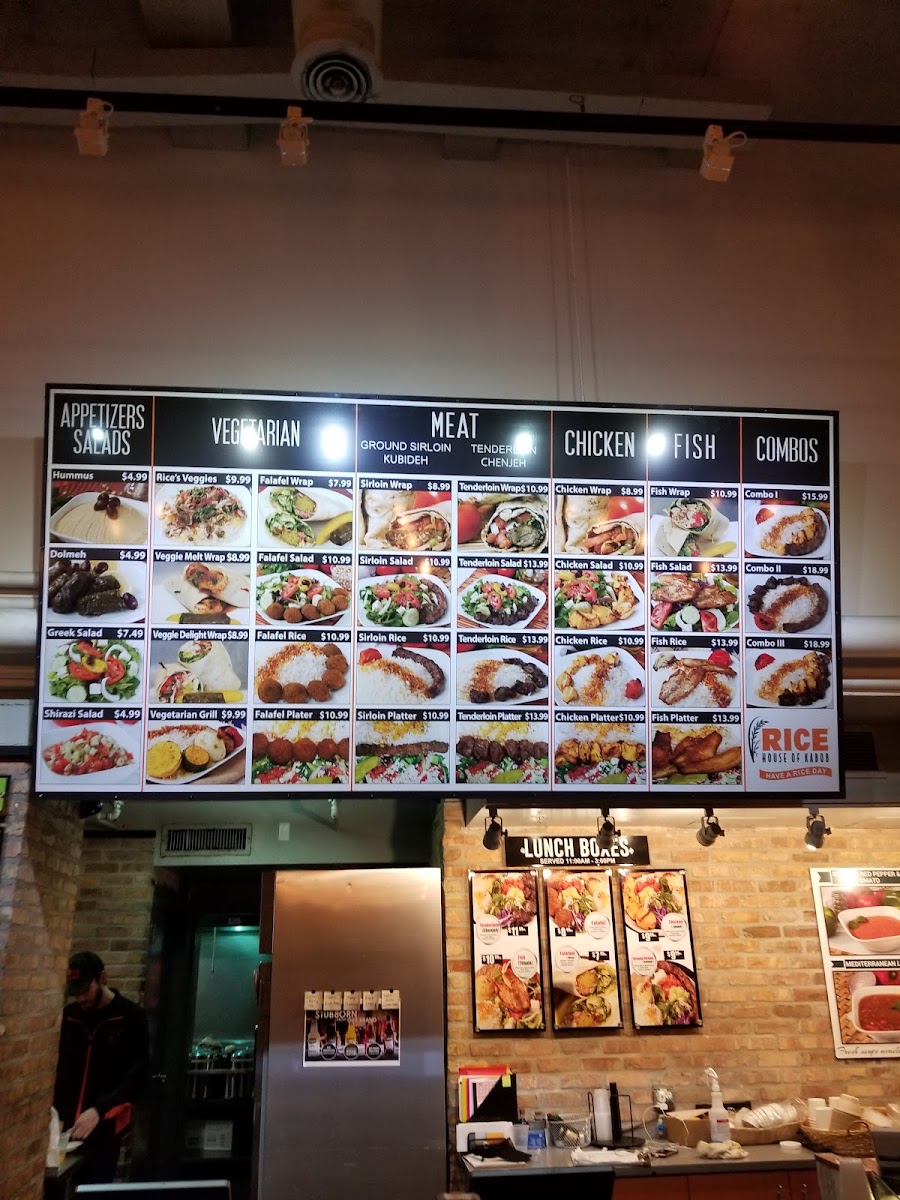 Rice Mediterranean Kitchen Photo Menu 8