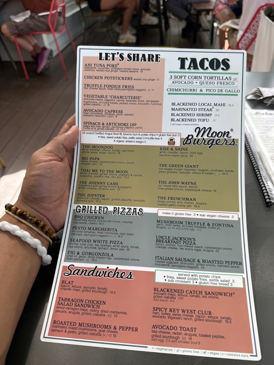 Moondog Cafe Key West Photo Menu 6