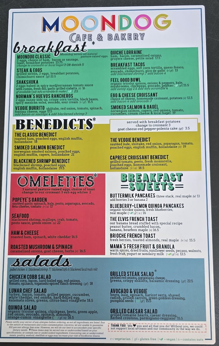 Moondog Cafe Key West Photo Menu 7
