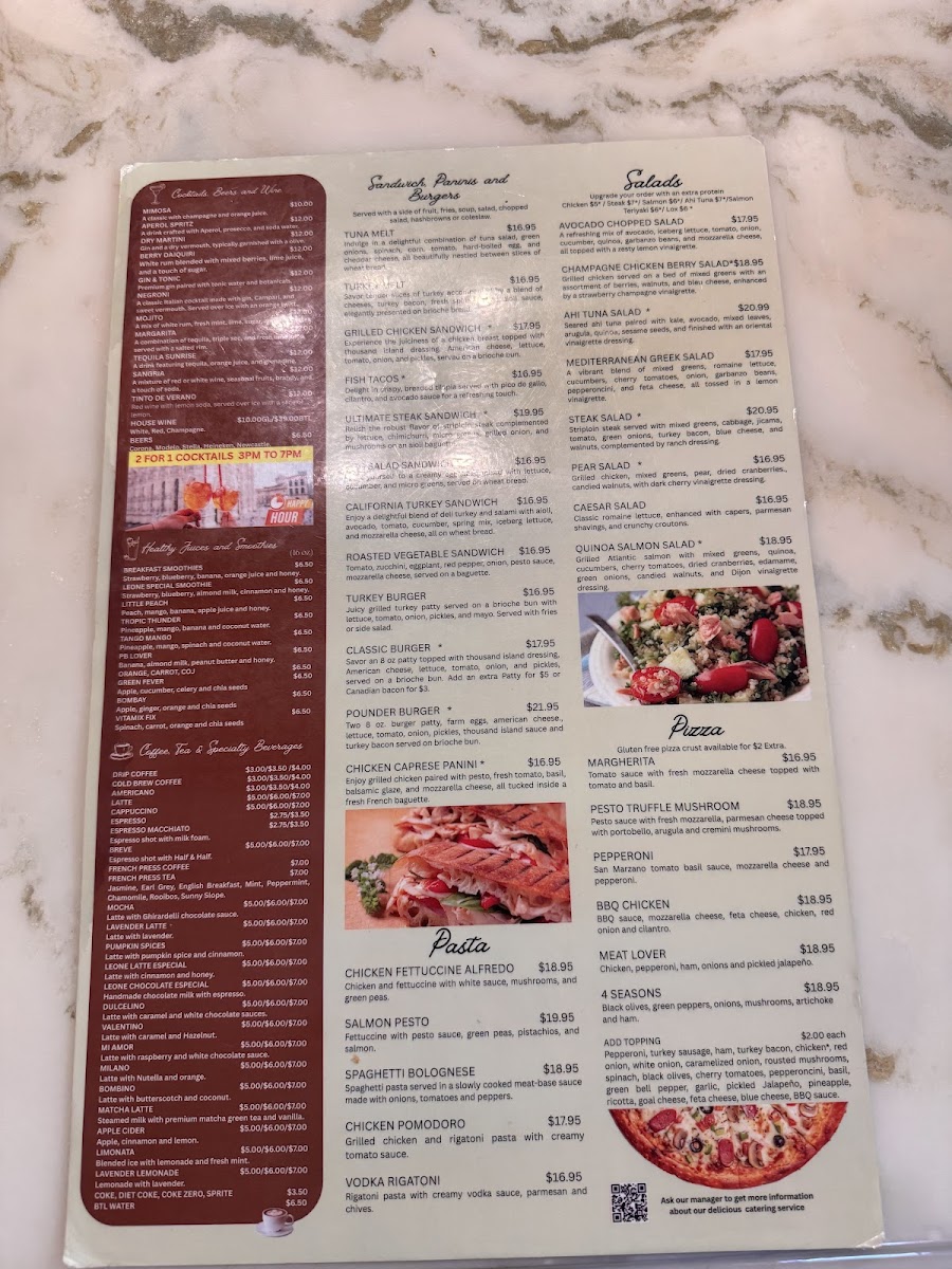 Leone Café Photo Menu 6
