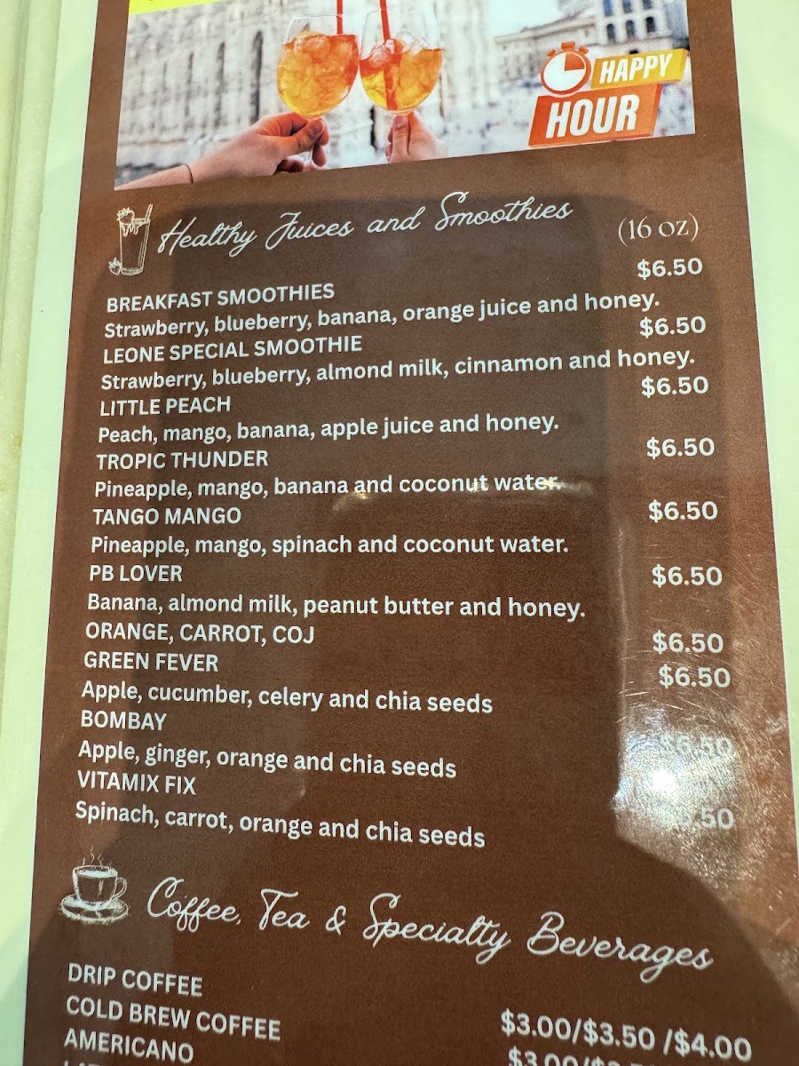 Leone Café Photo Menu 7