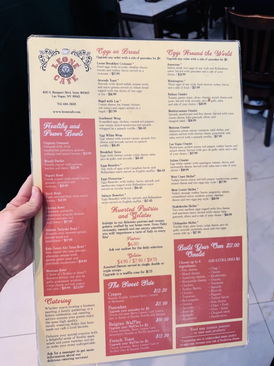 Leone Café Photo Menu 8