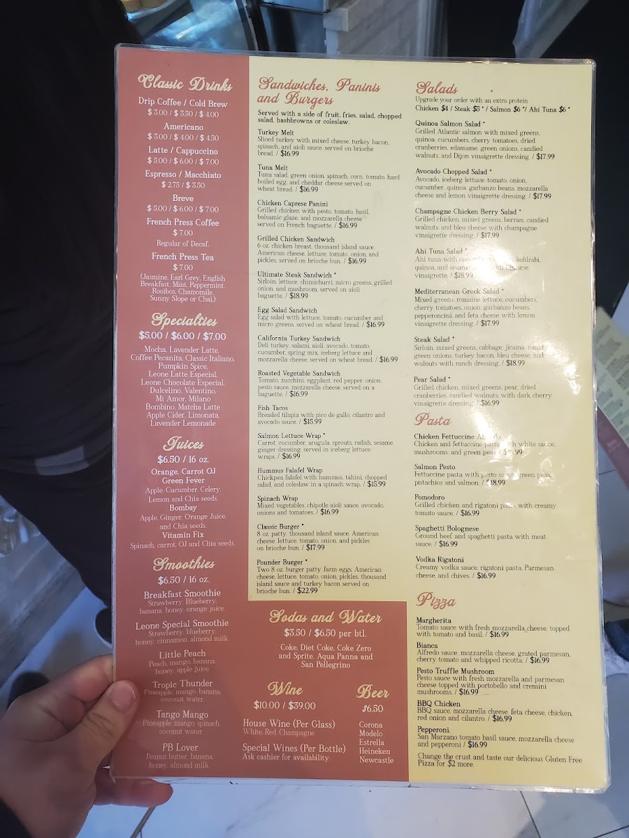 Leone Café Photo Menu 9