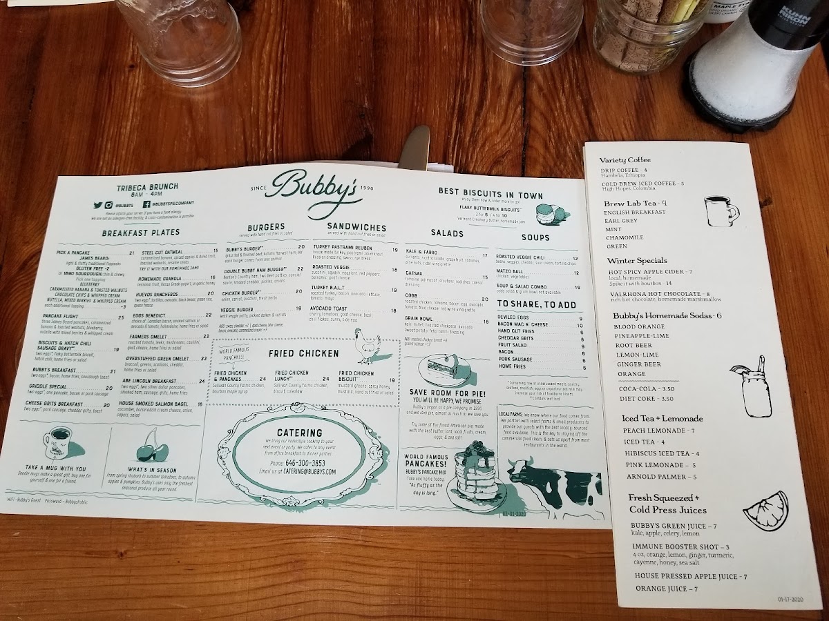 Bubby's Photo Menu 9