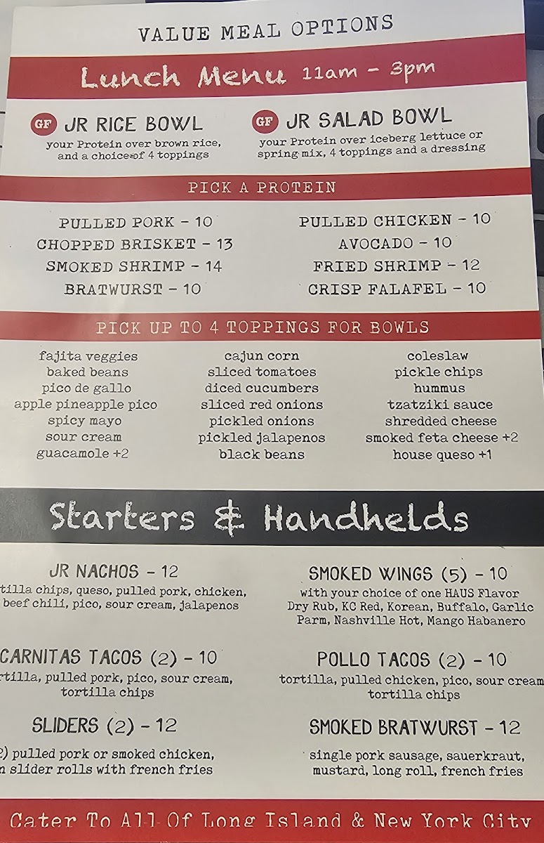 Smok-Haus Photo Menu 2