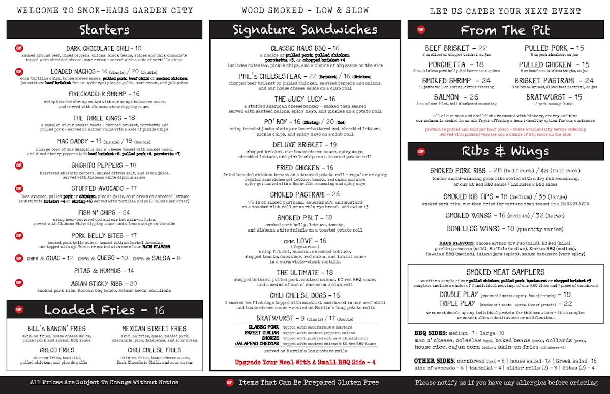 Smok-Haus Photo Menu 6