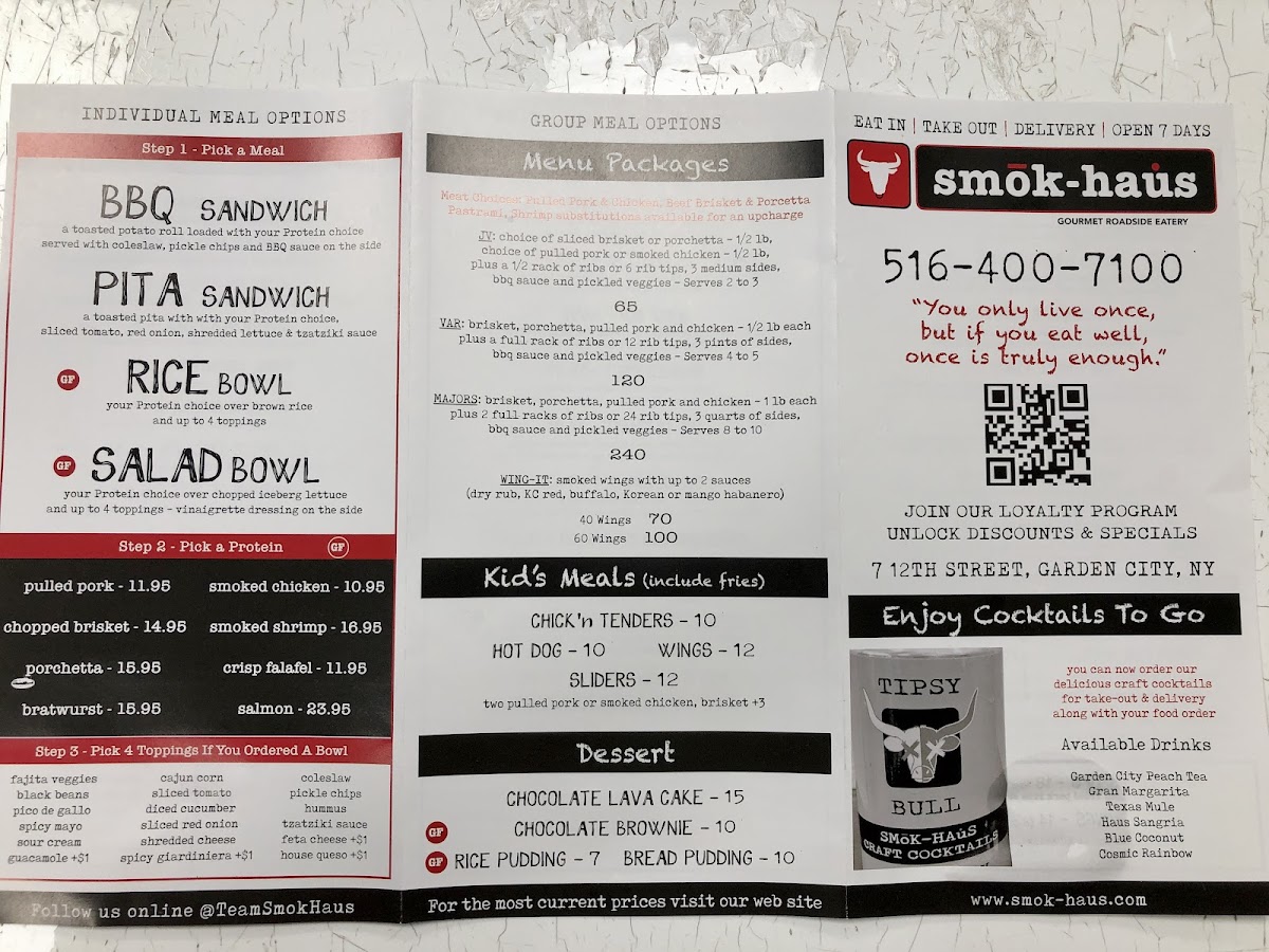 Smok-Haus Photo Menu 8