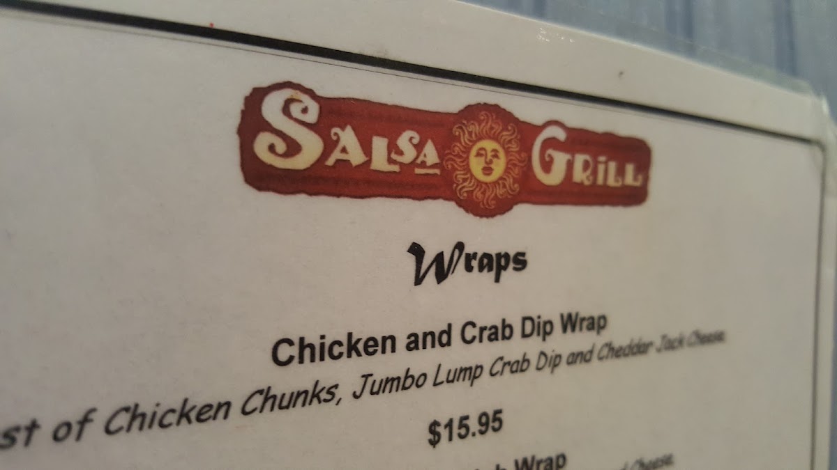 Salsa Grill Photo Menu 3