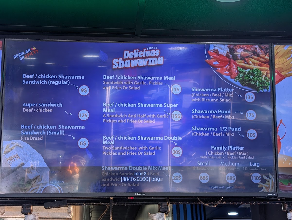 Al SHAMI SHAWARMA Photo Menu 1