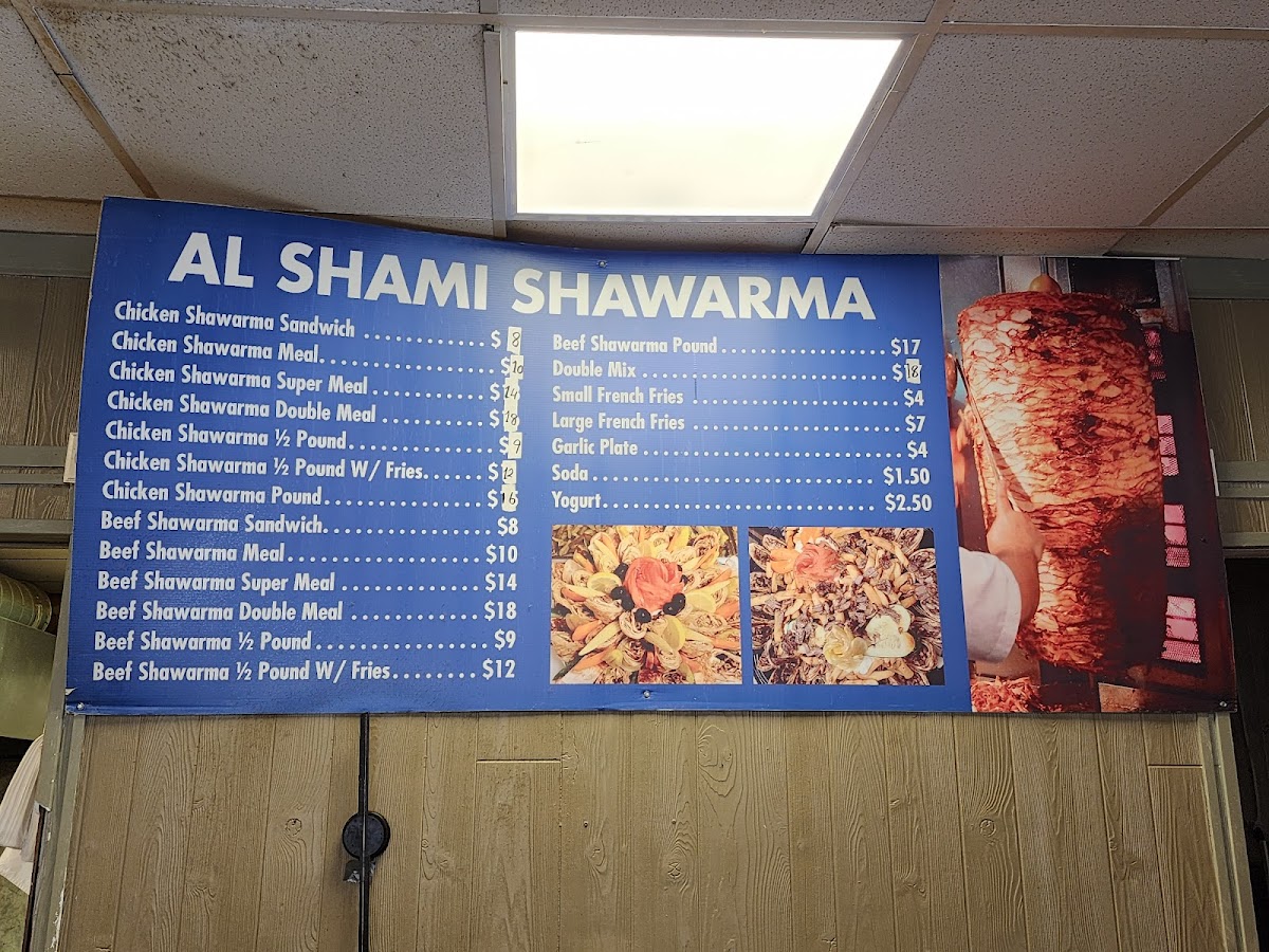 Al SHAMI SHAWARMA Photo Menu 10