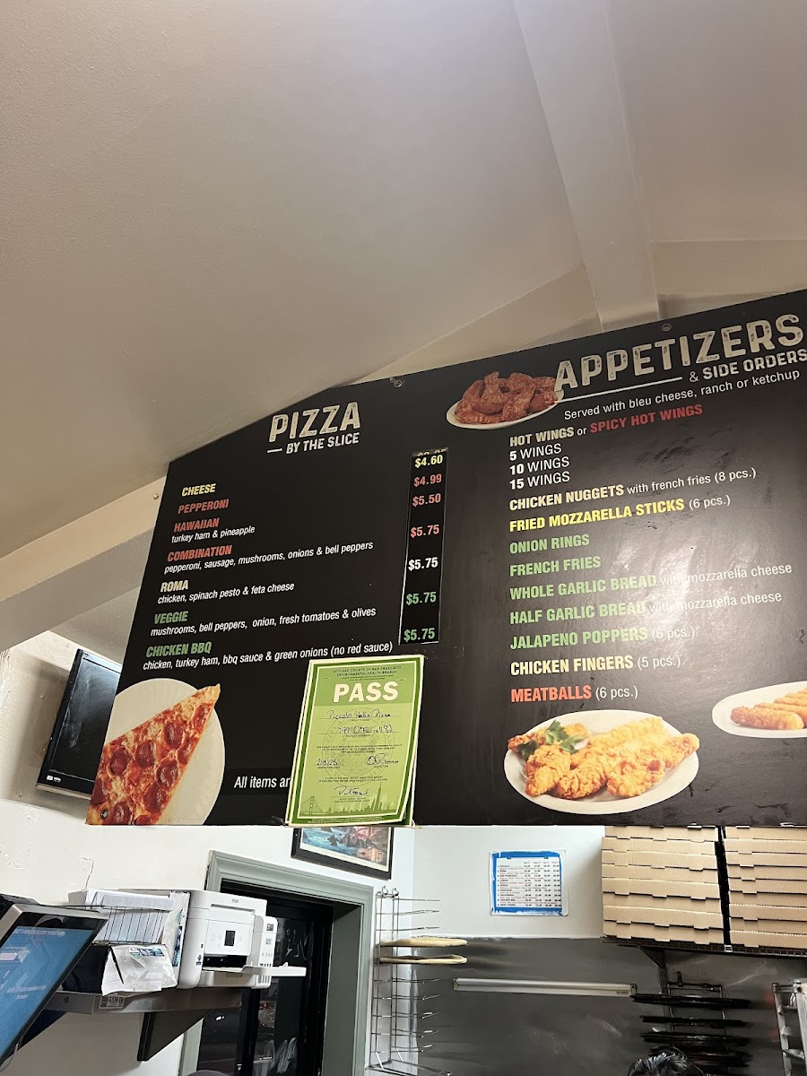 Piccolo Italia Photo Menu 3
