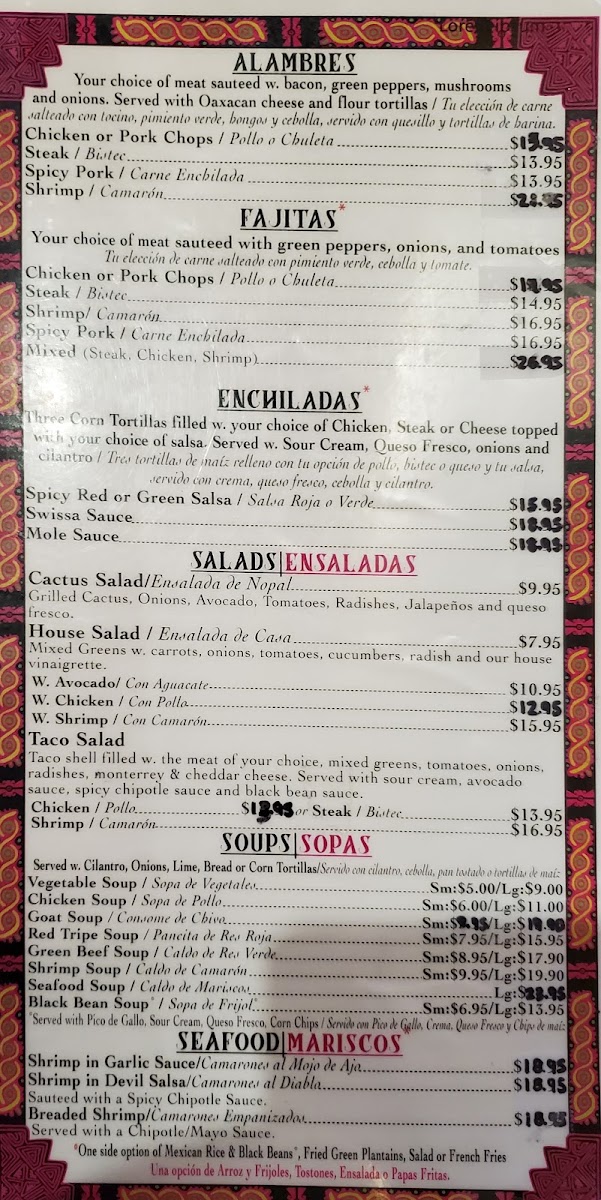 Taqueria Tlaxcalli Photo Menu 5