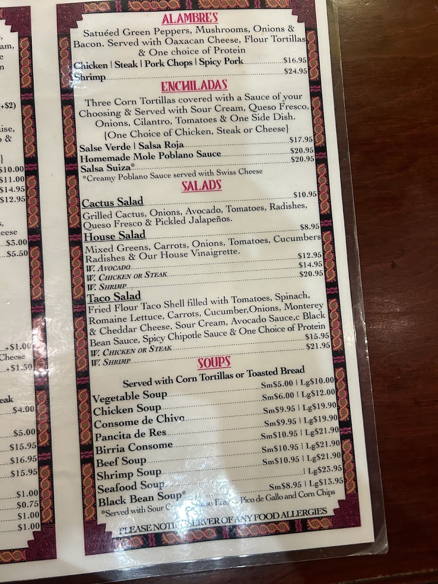 Taqueria Tlaxcalli Photo Menu 6