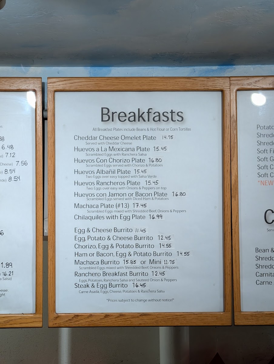 El Indio Mexican Restaurant and Catering Photo Menu 3