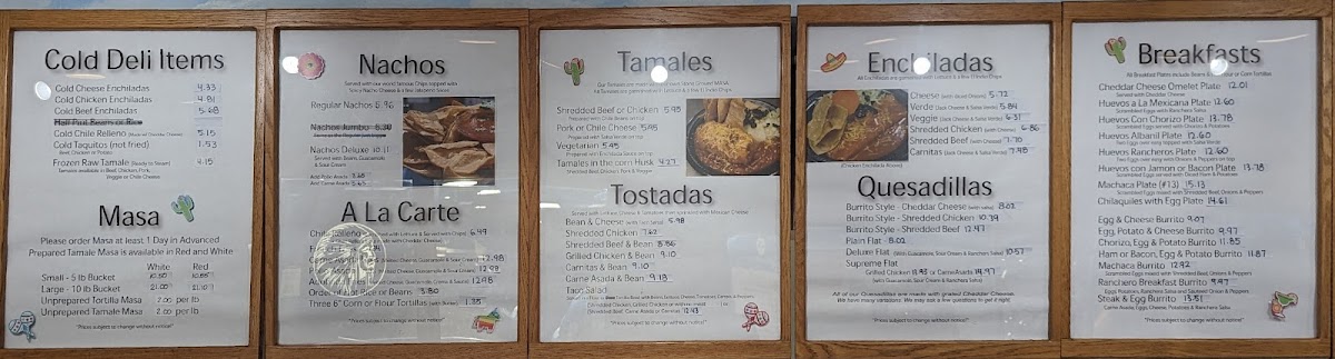 El Indio Mexican Restaurant and Catering Photo Menu 4