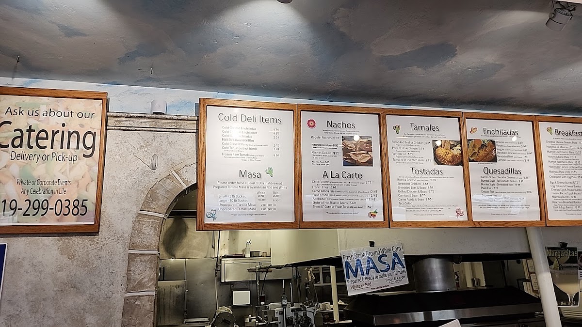 El Indio Mexican Restaurant and Catering Photo Menu 6