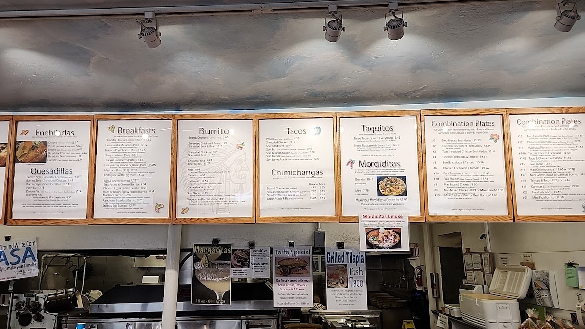 El Indio Mexican Restaurant and Catering Photo Menu 7