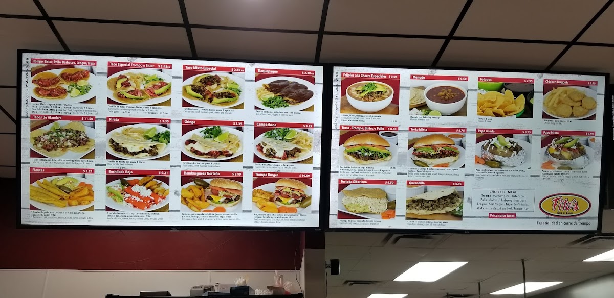 Fito's Tacos De Trompo Photo Menu 9