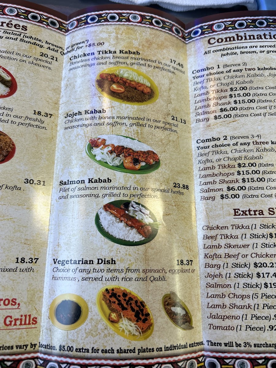 Kabul Kabab House Photo Menu 6