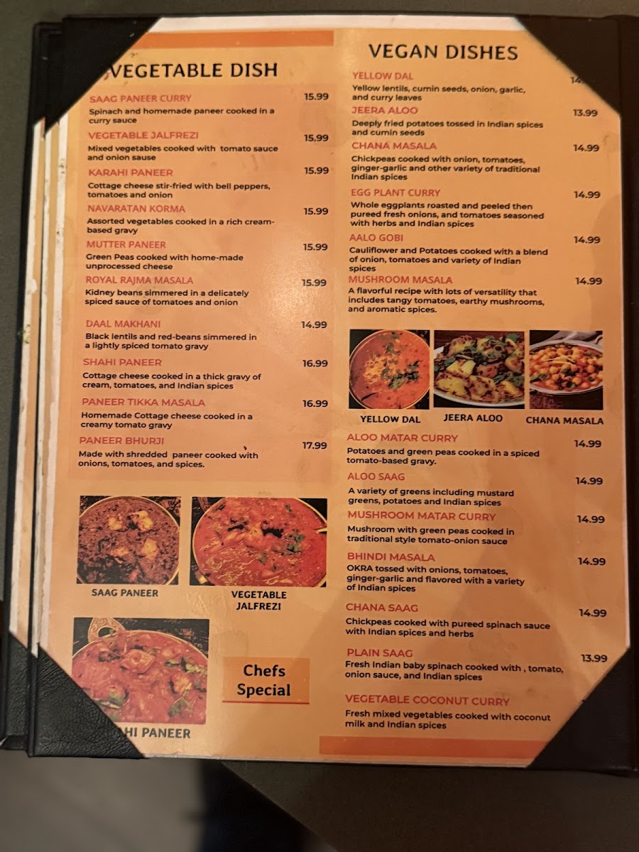 Marigold Fine Indian Cuisine Photo Menu 6