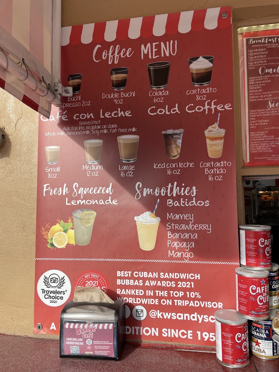 Sandy's Café Photo Menu 8