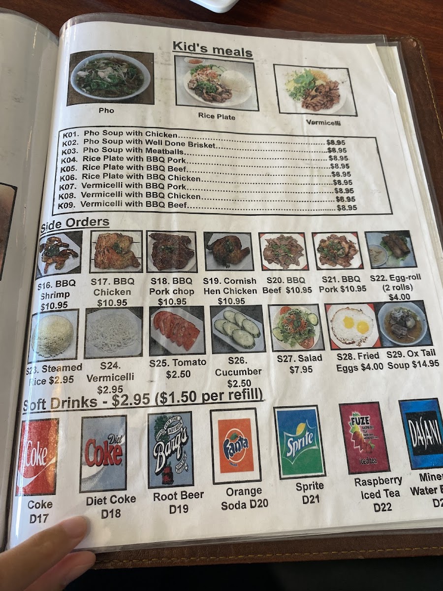 Pho Daily Photo Menu 10