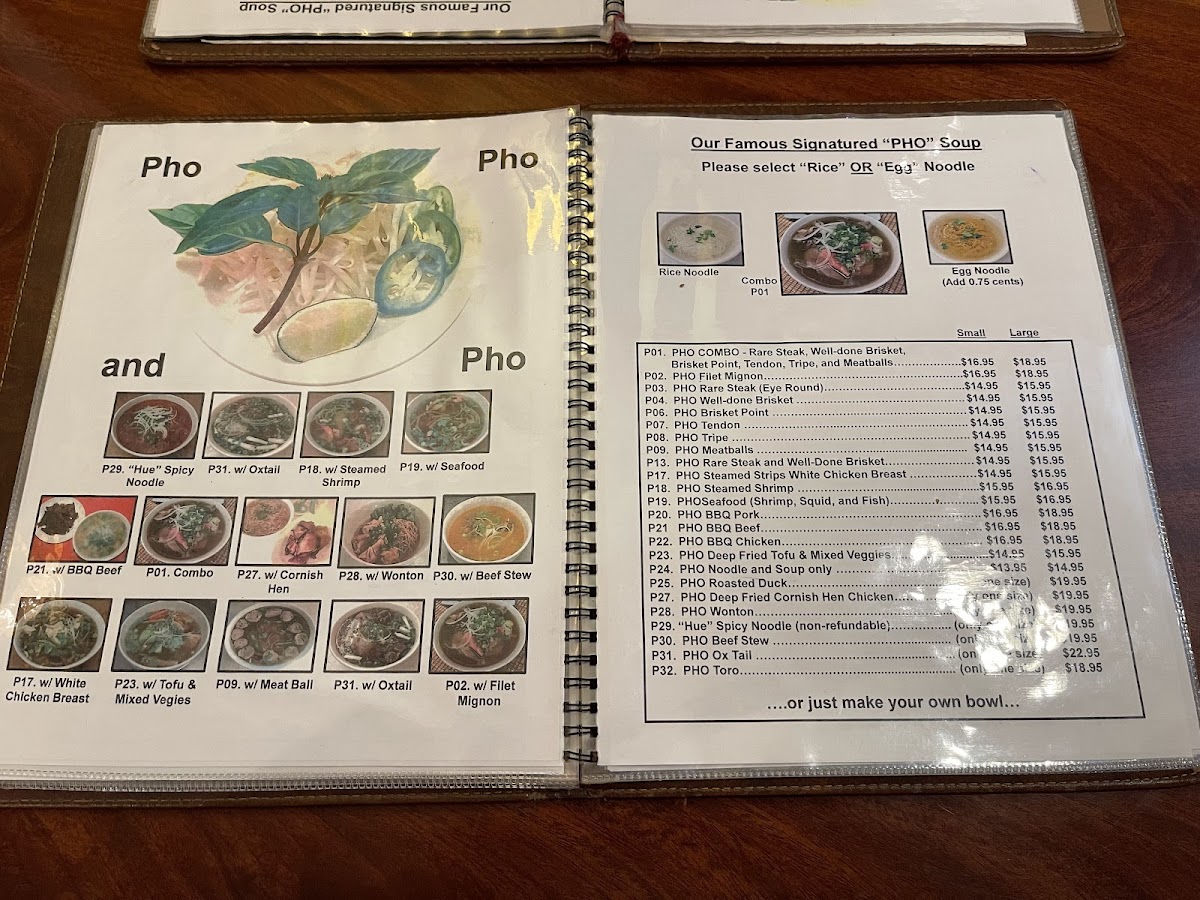 Pho Daily Photo Menu 7