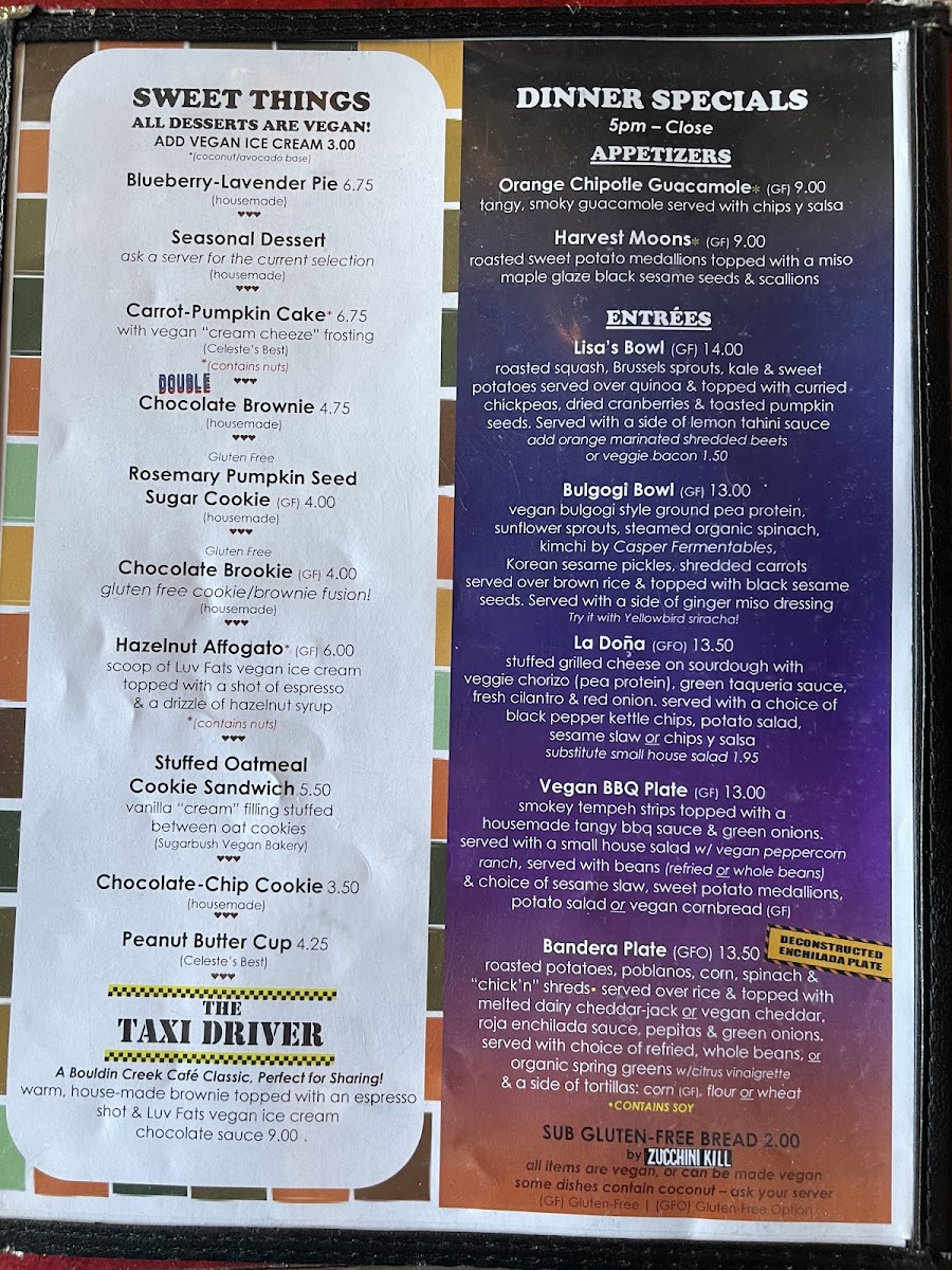Bouldin Creek Cafe Photo Menu 8