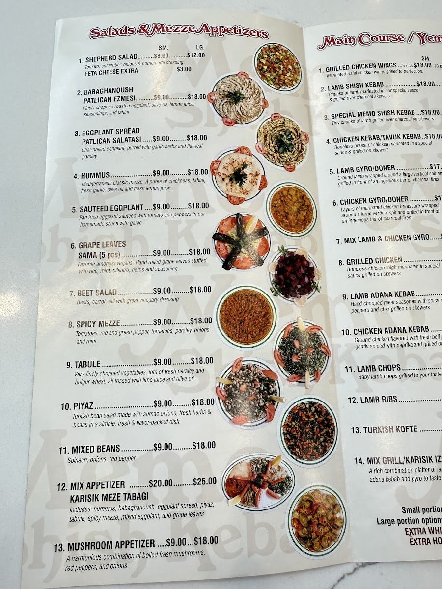Memo Shish Kebab Photo Menu 4