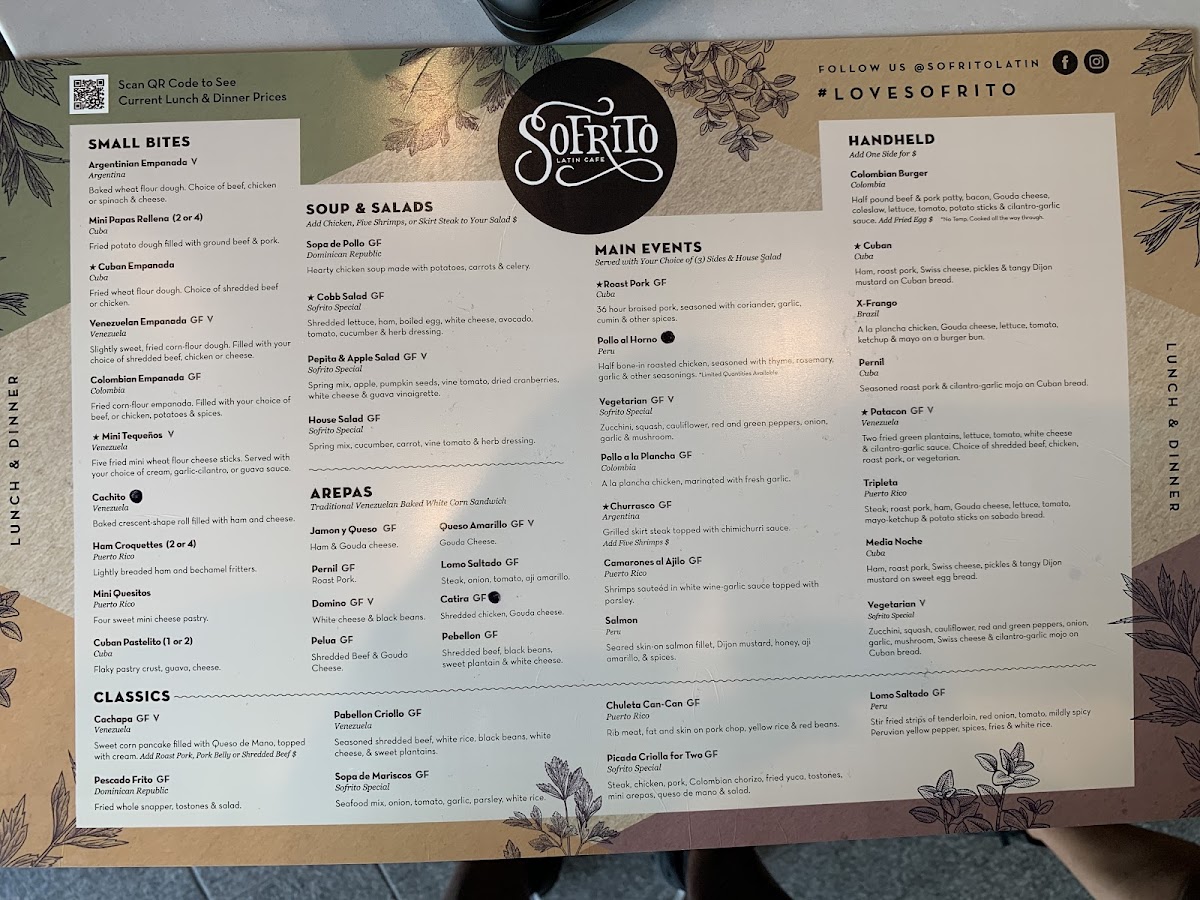 Sofrito Latin Cafe Photo Menu 3