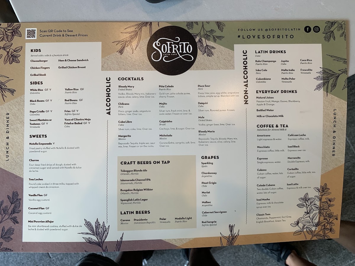 Sofrito Latin Cafe Photo Menu 6