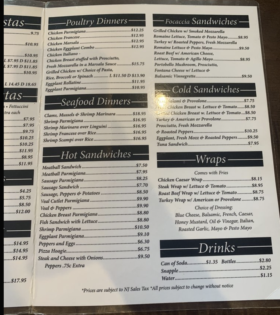 Pizza Masters Photo Menu 1