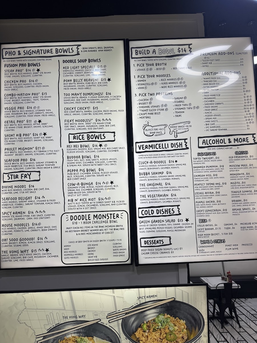 Doodle Noodle Bar Photo Menu 6