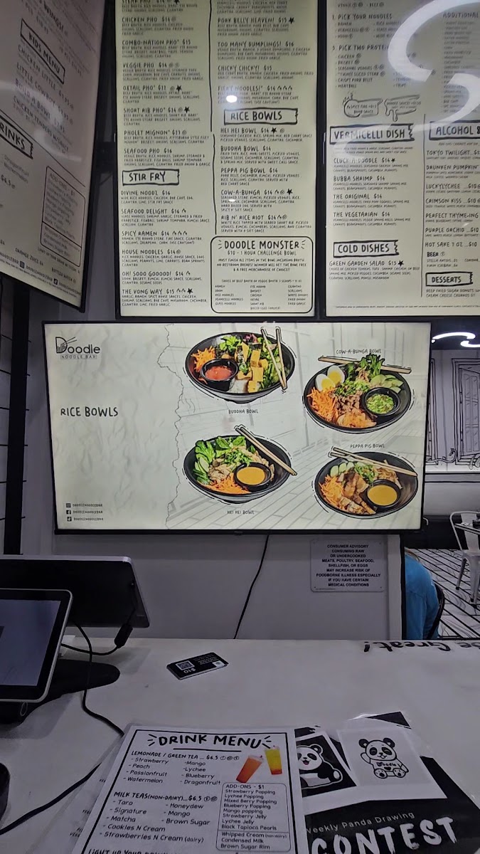 Doodle Noodle Bar Photo Menu 9