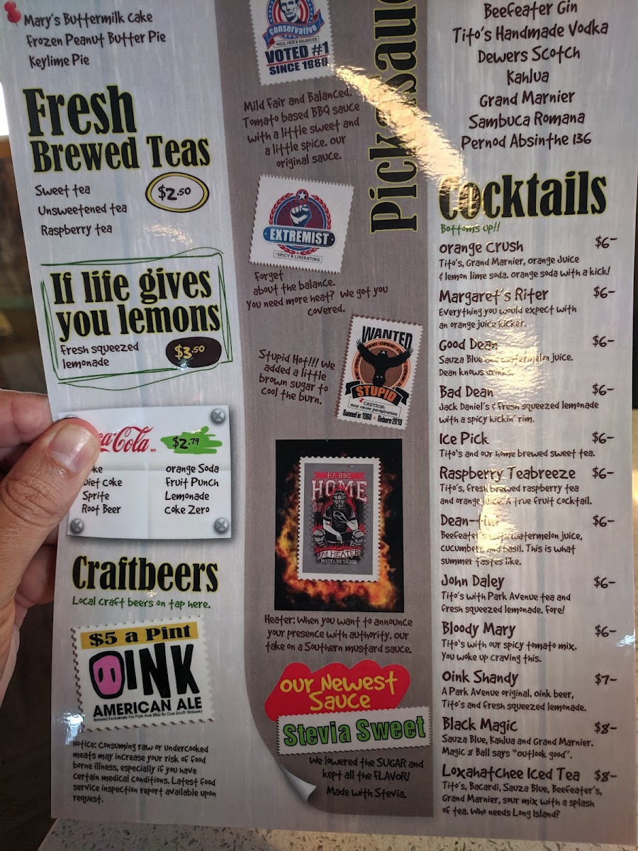Park Avenue BBQ Grille Photo Menu 8