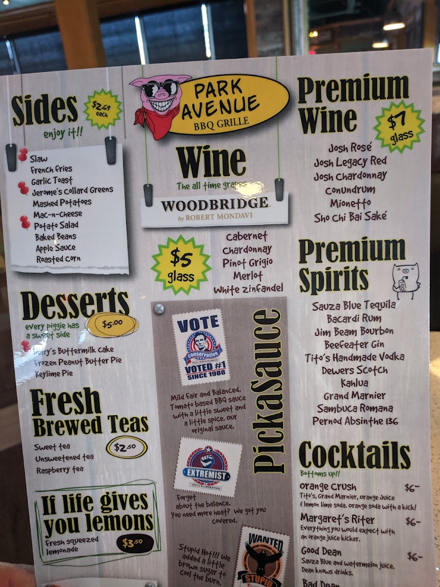 Park Avenue BBQ Grille Photo Menu 9