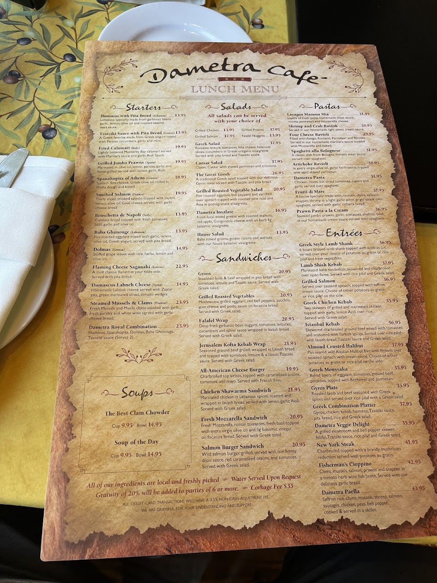 Dametra Cafe Photo Menu 4